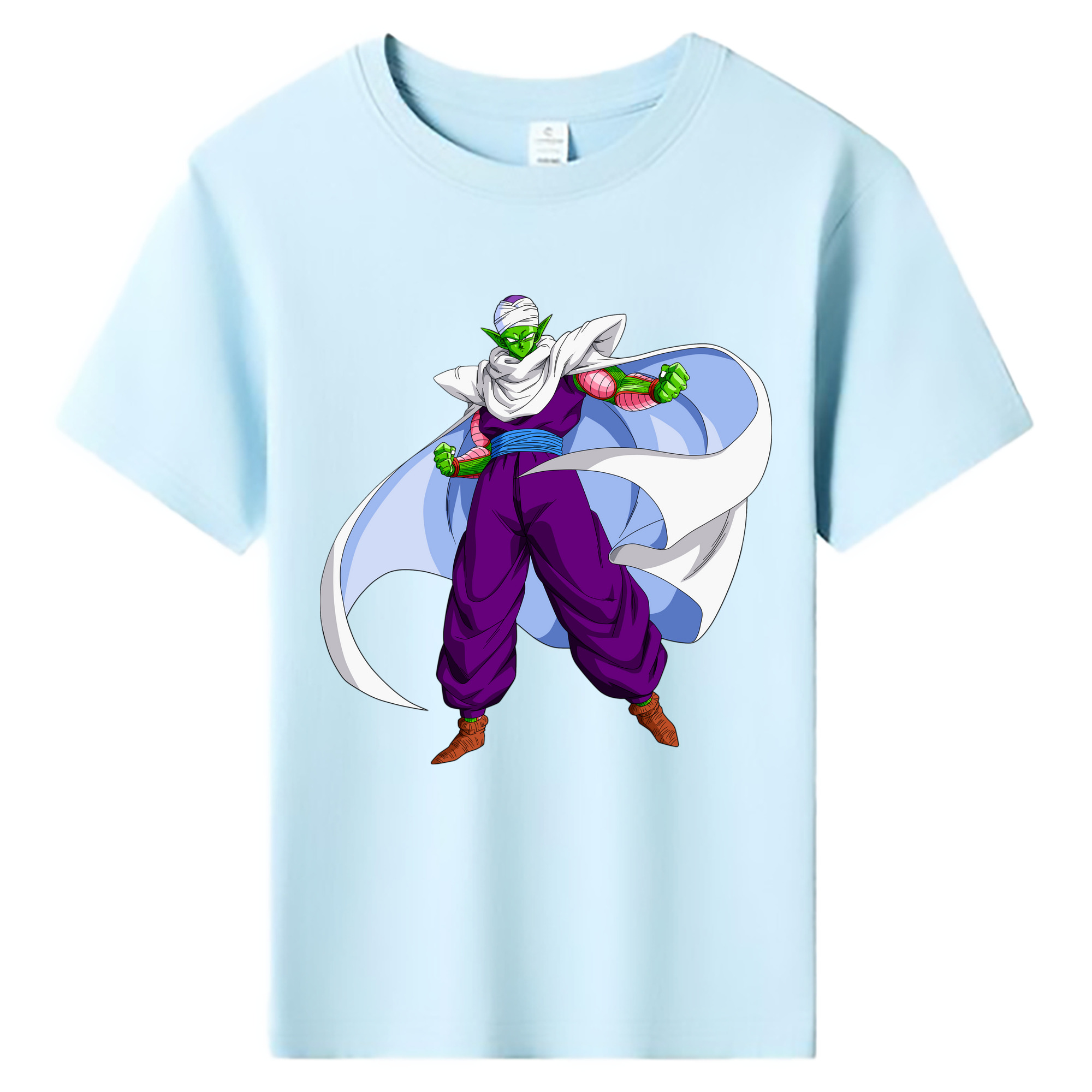 （画像用） ドラゴンボール ピッコロ DRAGON BALL Piccolo 綿100％キッズTシャツ（フロントプリント）